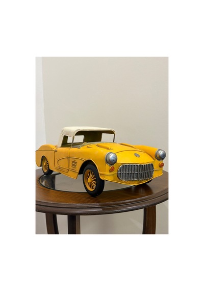 Vintage Model Metal Klasik Araba Maketi Ev Ve Ofis İçin Dekoratif Biblo