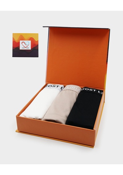 Gost Liria -bold Erkek Boxer 3 Lü Paket Çok Renkli Çok Renkli