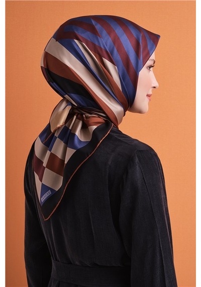 Armine Saf İpek Twill Eşarp 9615d 85 Pastel Yeşil