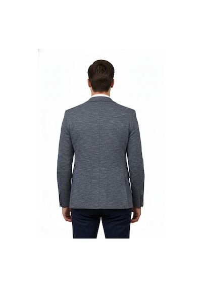 Suitmen Erkek Tek Spor Ceket Çift Yırtmaçlı Bgl-st04981 Lacivert