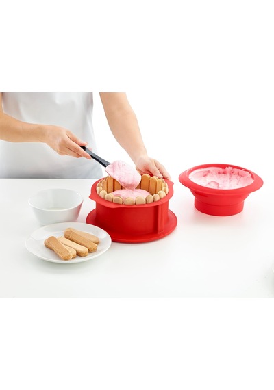 Lékué Pasta Kalıbı, Kırmızı, 18 Cm Diğer