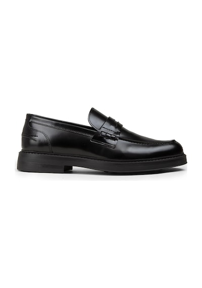 Deery Erkek Siyah Hakiki Deri Loafer Ayakkabı - 02021msyhc03 Siyah