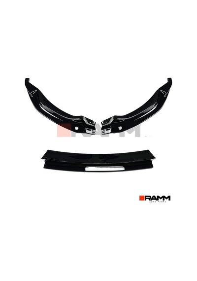 Bmw M3 M4 F80 F81 F82 F83 Ön Lip Parlak Siyah