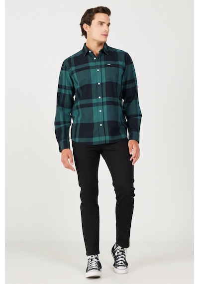 Wrangler Arizona Straight Fit Düz Kesim Normal Bel Düz Paça Esnek Siyah Erkek Pantolon W211842001 Siyah