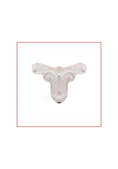 Hüneriş 9Cm Aslan Lükens Beyaz Ayak