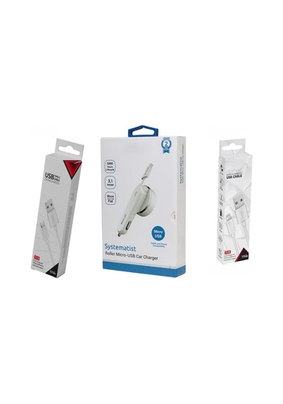 3.1a 15watt Araç Şarj Aleti Micro Usb Kırılmaz Kablo + Lightning İle Uyumlu Kablo Hediyeli + Type-c Kablo Hediyeli Tüm Telefon Girişlerine Uyumludur
