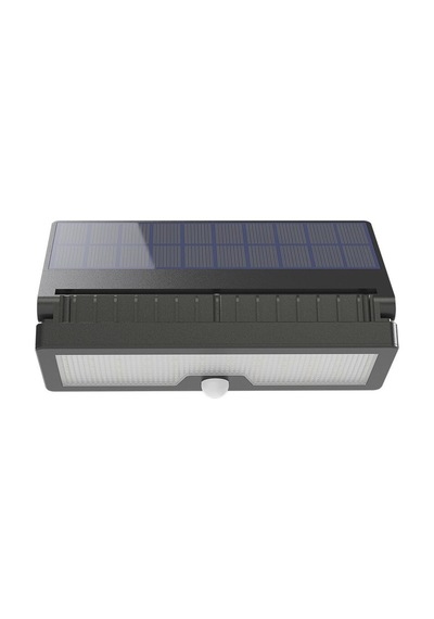 Solaris 10w Sensörlü Solar Led Duvar Apliği 3 Renk Seçenekli Beyaz