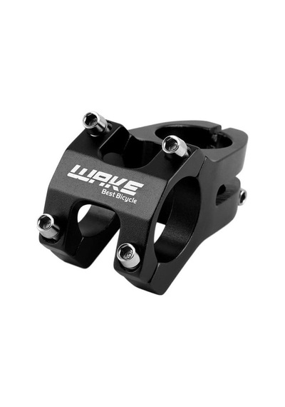 Wake 40mm Kısa Gidon Boğazı Alüminyum Siyah