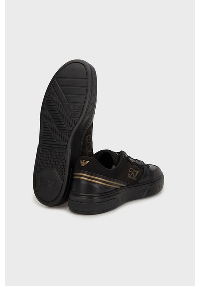 Ea7 Unisex Ayakkabı 7x000338 Af18614 Mz177 Siyah-gold