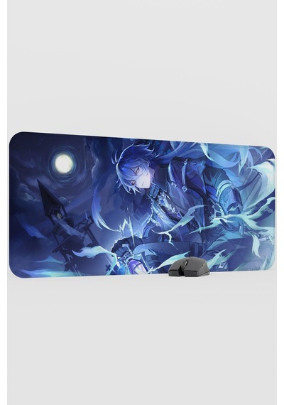 Flins Genshin Impact Anime Oyuncu V2 - 90x40 Xxl Gaming Mouse Pad Fare Altlığı