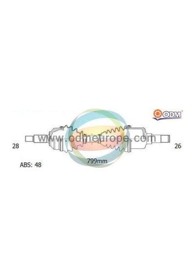Odm Fd88078a Aks Sol Transit 2.0dı 16v 2000 2006 Mt A:28 C:795 B:26
