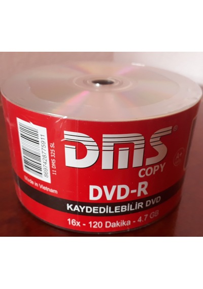 Dvd 4.7 Gb 120 Dakika 50Li