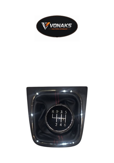 Vw Golf 5 Mk5 Golf 6 Mk6 Jetta 05-14 6 İleri Siyah Kapaklı Vites Topuzu 1k0711113 Çok Renkli