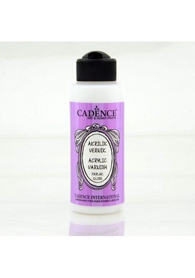 Cadence Boya Su Bazlı Akrilik Vernik 120 Ml
