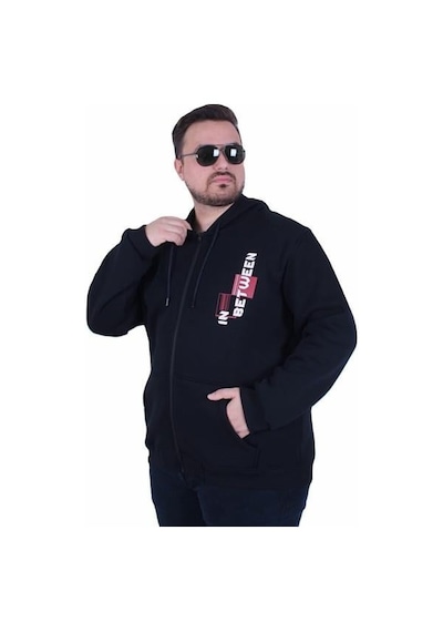Moc Grande Mocgrande Büyük Beden Kapüşonlu Fermuarlı 3ip Sweat İn Between 25717 Lacıvert Lacivert Moc Grande Mocgrande Büyük Beden Kapüşonlu Fermuarlı 3ip Sweat İn Between 25717 Lacıvert Lacivert