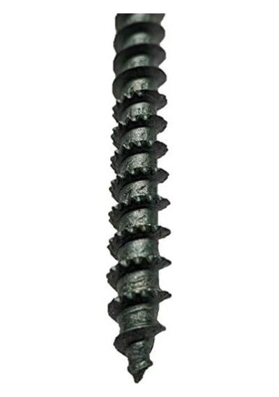 Hard-to-find Fastener 014973266578 Altıgen Başlı Kereste Vidaları, 1/4 X 6, Parça-50, Yeşil