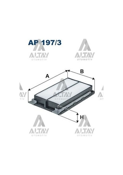 Esse Otomotiv  Tucson 15- 2.0 Dizel Hava Filtre - FLT-AP197/3 - 28113-D3100