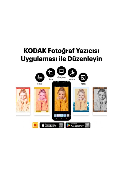 Kodak Mini Shot 2 Era Filmli Fotoğraf Makinesi + 30'lu Baskı Seti