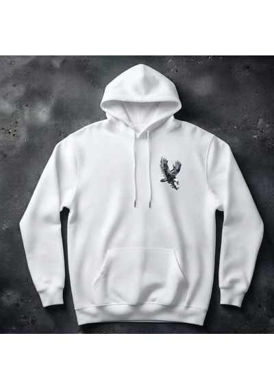 Berru Butik & Textil Kartal Ve Kurt Figürlü Baskı Detaylı Kapşonlu Hoodie / Sweatshirt Kişiselleştirilebilir Beyaz Berru Butik & Textil Kartal Ve Kurt Figürlü Baskı Detaylı Kapşonlu Hoodie / Sweatshirt Kişiselleştirilebilir Beyaz