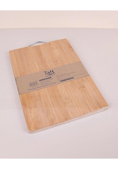 Bambu Ekmek Kesme Tahtası 36x26x1,8 Cm Royaleks-67461 Ahşap