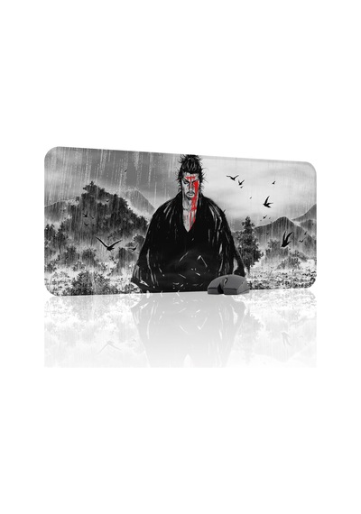 Vagabond Kaymaz Dikişli Kauçuk Oyuncu Mousepad V1 - 90x40 Xxl Gaming Mouse Pad Fare Altlığı