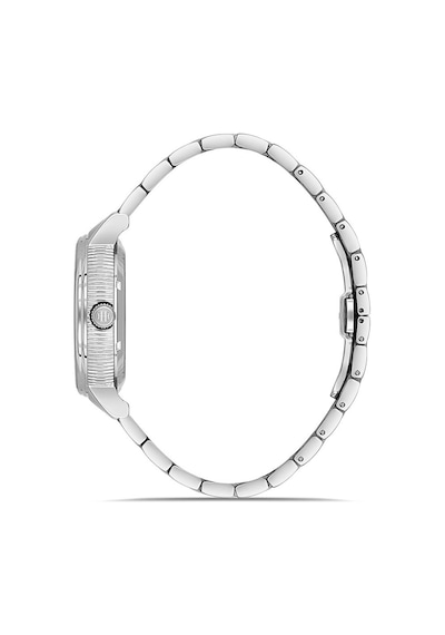 Hislon Men's Solid Sd121s-11ss Erkek Kol Saati Beyaz