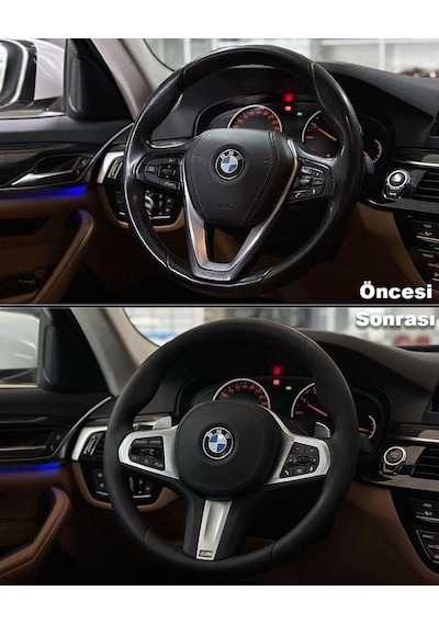 Autogp Bmw G20 G22 G30 Direksiyon Simidi Deri F1 Vites+cruze Control+airbag