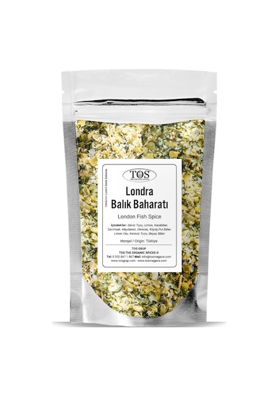 Olivia'nın Londra Balık Baharatı 500 Gr Olivia's London Fish Spice