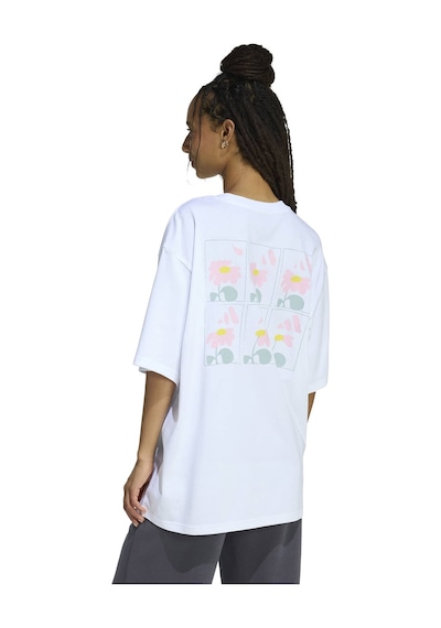 Adidas Soft Sıde Os T Whıte Beyaz Kadın Kısa Kol T-shirt 000000000102477056