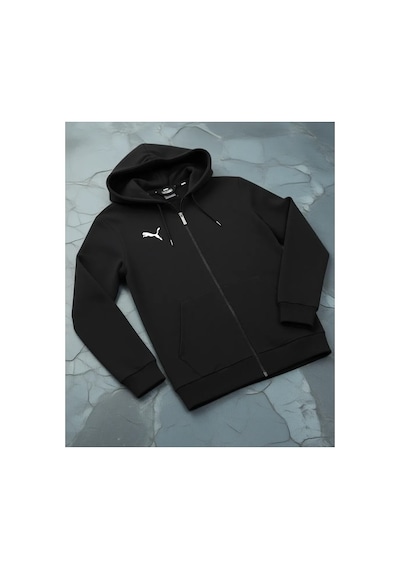 Puma Teamgoal Casuals Hooded Erkek Futbol Ceketi 65859503 Siyah