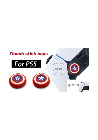 Ps5 Dualsense 1 Çift Kabartma Desenli Analog Başlığı