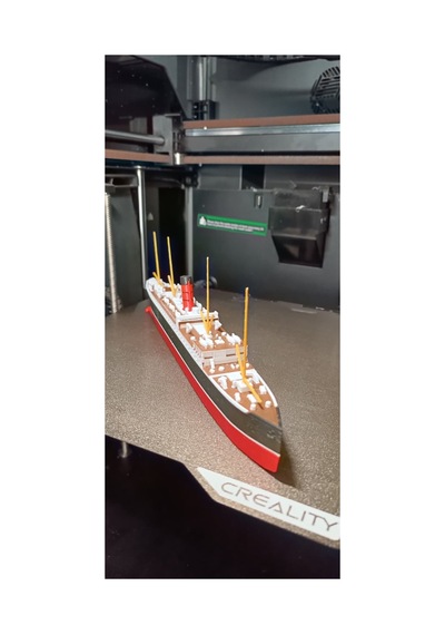 29cm Rms Carpathia Gemi Maketi Titanic İn Kurtarma Gemisi 3d Dekoratif Model