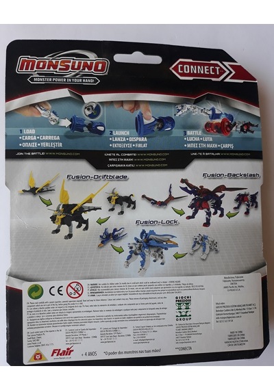 Monsuno Fusion Driftblade Figür Kart Giochi Preziosi Oyun