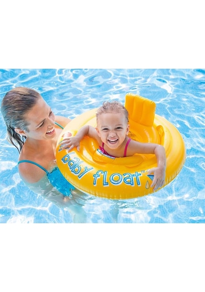 Intex My Baby Float Oturaklı Bebek Flatörü 70 CM Çok Renkli