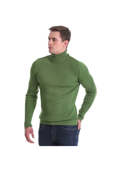 Hatemoğlu Yeşil Slim Fit Fitilli Balıkçı Yaka Yünlü Triko Kazak 34232023a0 Yeşil Hatemoğlu Yeşil Slim Fit Fitilli Balıkçı Yaka Yünlü Triko Kazak 34232023a0 Yeşil