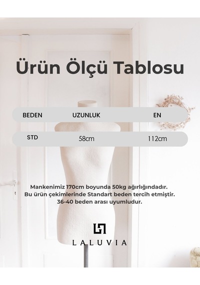 Laluvia Antrasit - Füme Manşeti Yakası Çizgili Hırka - 261088