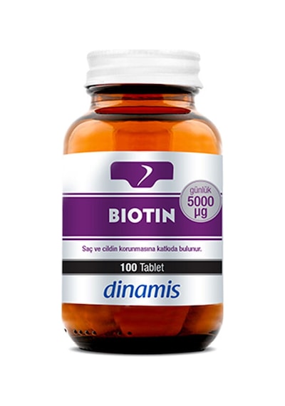 Dinamis Biotin 5000 Takviye Edici Gıda 100 Tablet