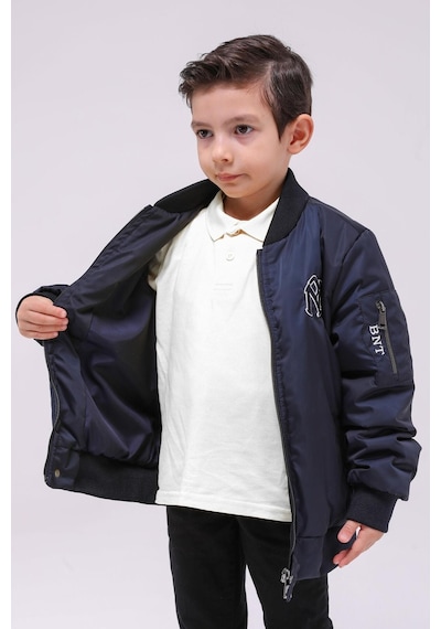 Benitto Kids Erkek Çocuk Mevsimlik Yağmurluk Ceket 51294-lacivert Lacivert