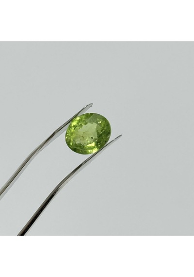 Faset Kesim Doğal Yeşil Topaz Taşı 3,8 Karat P005