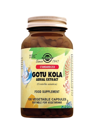 Gotu Kola Aerial Extract 100 Kapsül Gotu Cola