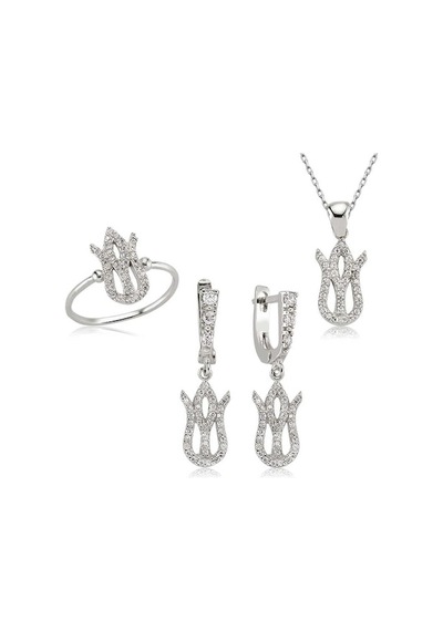 Gümüş Lale Kadın Set (551167763)