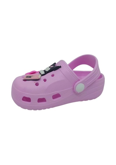 Zerhan Apella 310 Çocuk Pembe Beyaz Sabo Terlik Sandalet