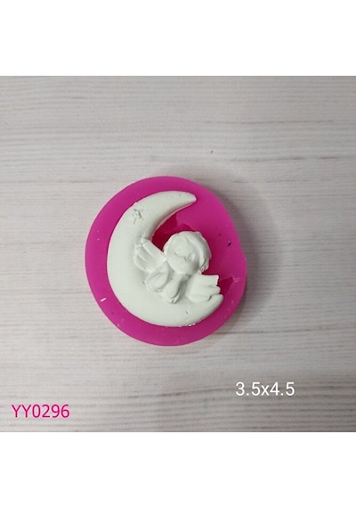 Yy0296 Ay Üzerinde Erkek Çocuk Silikon Kalıp