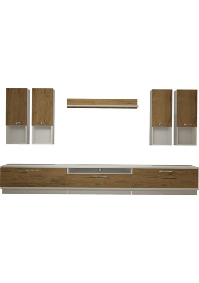 Decoraktiv Trendstyle 8da Mdf Tv Ünitesi Tv Sehpası Beyaz - Pera