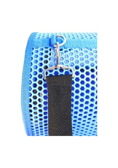 Flybag Voyager Fileli Model Kedi Köpek Taşıma Çantası, Mavi, 46x30x27 Cm