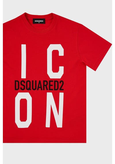 Dsquared2 Çocuk T Shirt Dq0243-d002f Red Kırmızı