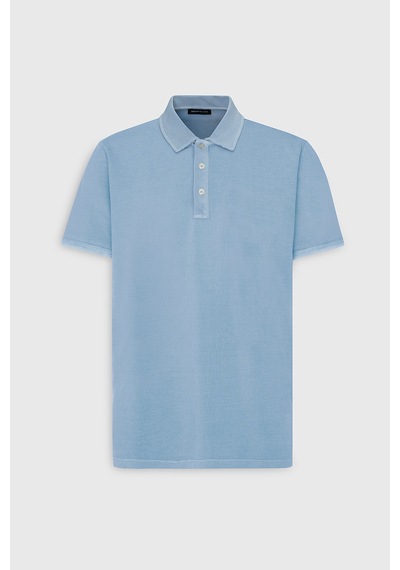 AC&Co / Altınyıldız Classics Erkek Slim Fit Dar Kesim %100 Pamuk Polo Yaka Tişört Açık Mavi Acık Mavi AC&Co / Altınyıldız Classics Erkek Slim Fit Dar Kesim %100 Pamuk Polo Yaka Tişört Açık Mavi Acık Mavi