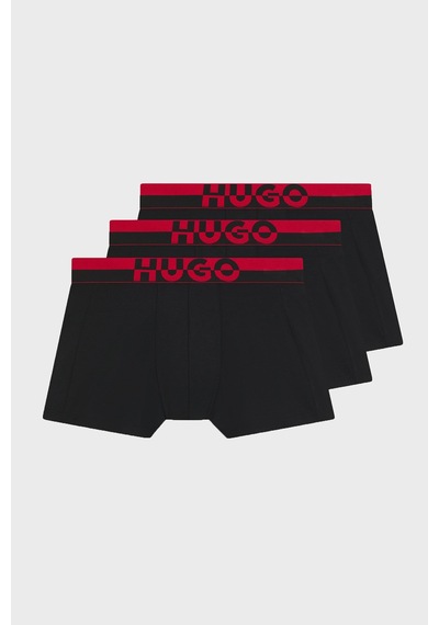 Hugo Erkek Boxer 50545667 001 Siyah Siyah