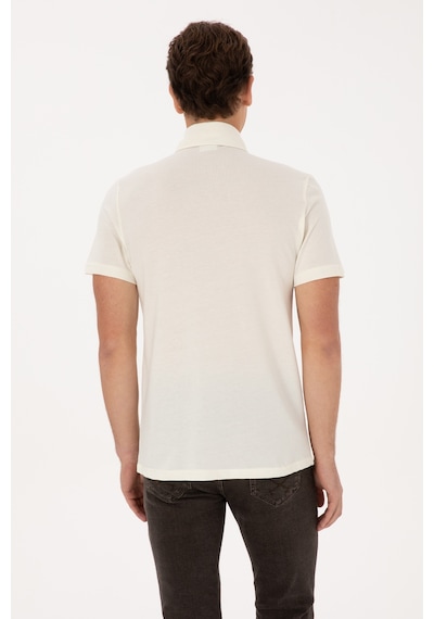 U.S. Polo Assn. U.s. Polo Assn. Erkek Krem Tişört 50324803-vr071