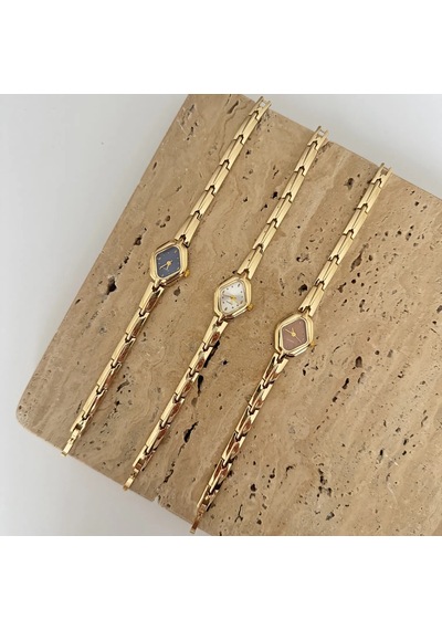 Savior Collection Velox Gold Lacivert Saat